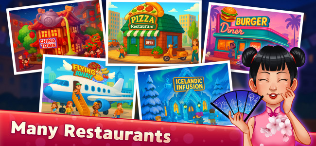 اسکرین شات 6 بازی Kitchen Craze: Restaurant Game