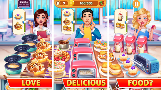 اسکرین شات 1 بازی Kitchen Craze: Restaurant Game