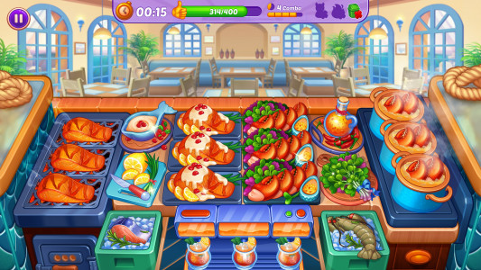 اسکرین شات بازی Cooking Crush - Cooking Game 1