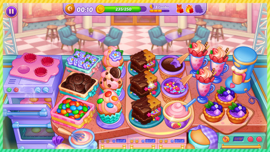 اسکرین شات 3 بازی Cooking Crush - Cooking Game