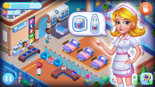 اسکرین شات 5 بازی Hospital +: Happy ASMR Clinic