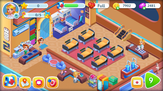 اسکرین شات 6 بازی Hospital +: Happy ASMR Clinic