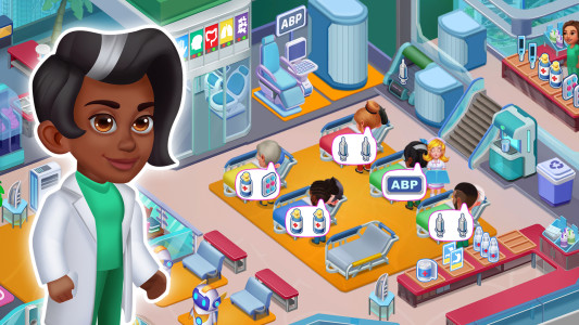 اسکرین شات 3 بازی Hospital +: Happy ASMR Clinic