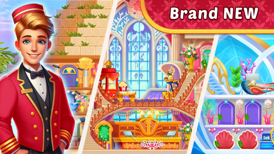 اسکرین شات 2 بازی My Hotel ™ Grand Fun Mania!