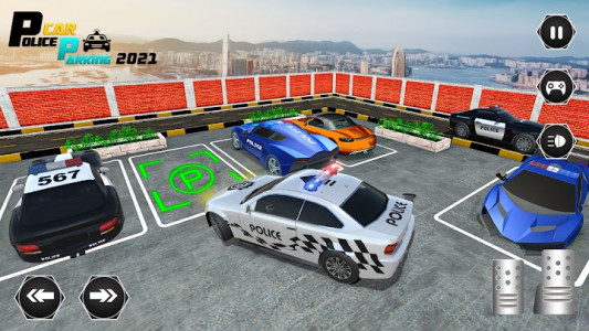اسکرین شات بازی Police Car Parking Mania : Car Driving Games 4