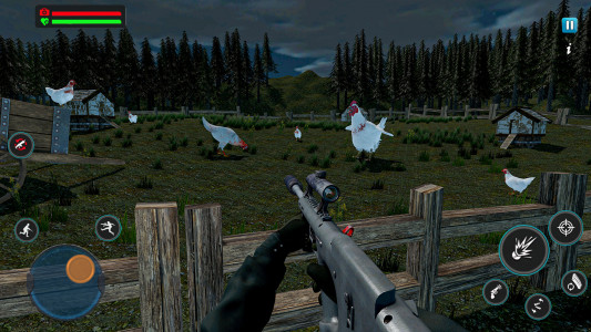 اسکرین شات بازی FPS Chicken Shoot Offline Game 4