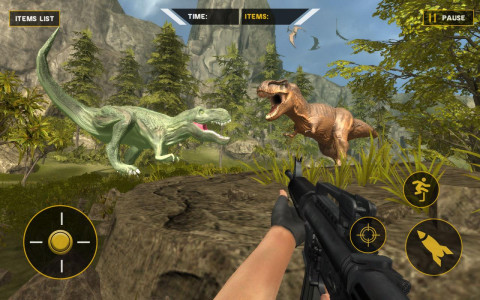 اسکرین شات بازی Wild Dino Hunter-Hunting Games 3