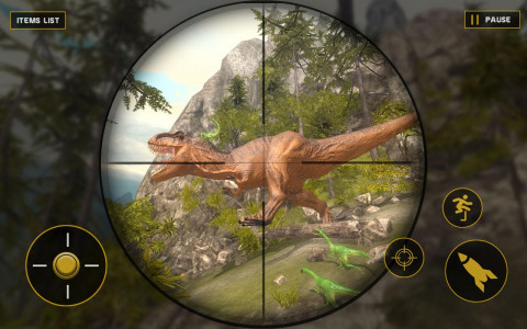 اسکرین شات بازی Wild Dino Hunter-Hunting Games 1