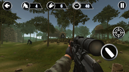 اسکرین شات 2 بازی Gorilla Hunter: Hunting games