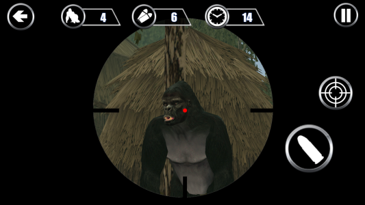 اسکرین شات 4 بازی Gorilla Hunter: Hunting games