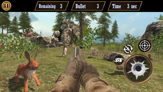 اسکرین شات 1 بازی Rabbit Shooting - Wild Hunting