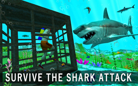اسکرین شات بازی Hunt Wild Shark Simulator 1