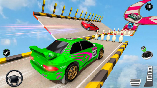 اسکرین شات برنامه GT Car Games: Car Stunt Races 1