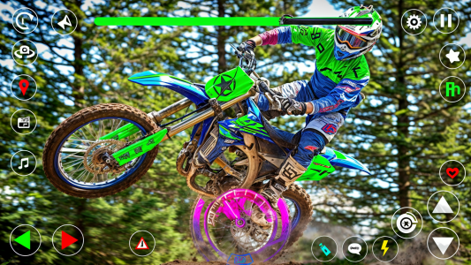 اسکرین شات برنامه Motocross Dirt Bike Racing 3D 5