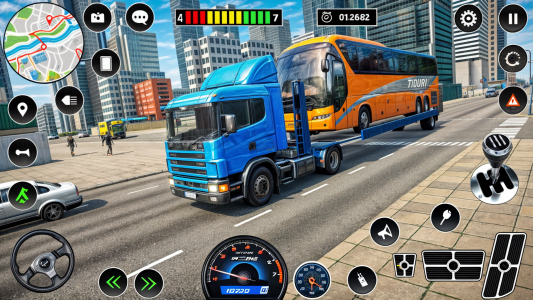 اسکرین شات بازی Bus Simulator Coach Bus Games 3