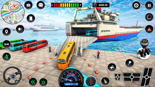 اسکرین شات بازی Bus Simulator Coach Bus Games 4