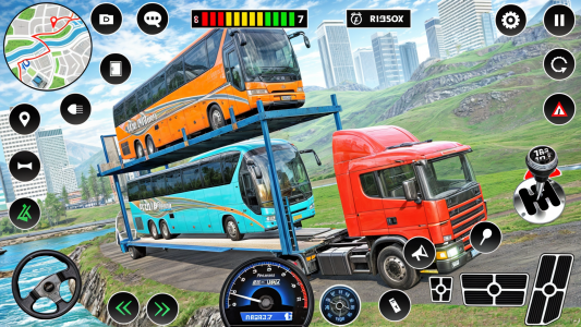 اسکرین شات بازی Bus Simulator Coach Bus Games 1