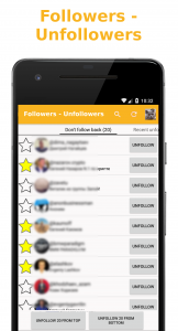 اسکرین شات برنامه Followers - Unfollowers 1