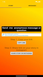 اسکرین شات برنامه Ask Followers - anonymous q&a 1