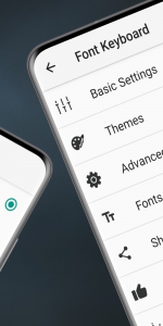 اسکرین شات 6 برنامه Fonts Keyboard - Fancy Text