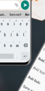 اسکرین شات برنامه Fonts Keyboard - Fancy Text 4
