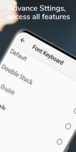 اسکرین شات برنامه Fonts Keyboard - Fancy Text 5