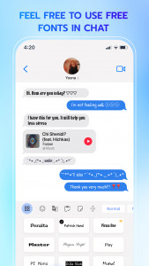 اسکرین شات برنامه Fonts+ : Fonts Keyboard 2023 5