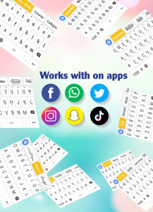 اسکرین شات برنامه Fonts Keyboard - Fonts & Emoji 7