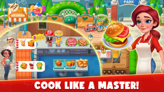 اسکرین شات بازی Cooking Tour: Restaurant Games 2