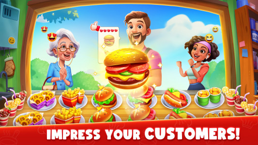 اسکرین شات بازی Cooking Tour: Restaurant Games 3