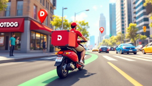 اسکرین شات 2 بازی Food Delivery Boy Game