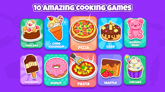 اسکرین شات بازی Food Maker Cooking Games 1