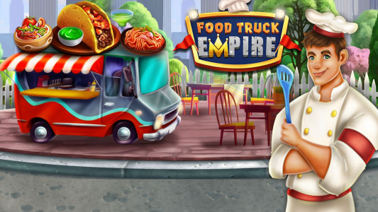 اسکرین شات بازی Food truck Empire Cooking Game 1