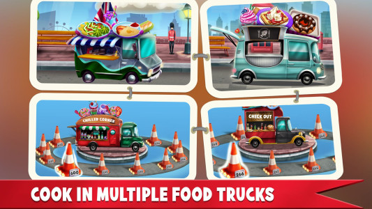 اسکرین شات 5 بازی Food truck Empire Cooking Game