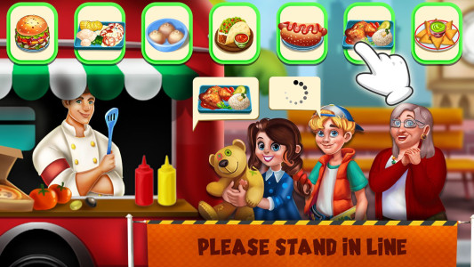 اسکرین شات 4 بازی Food truck Empire Cooking Game