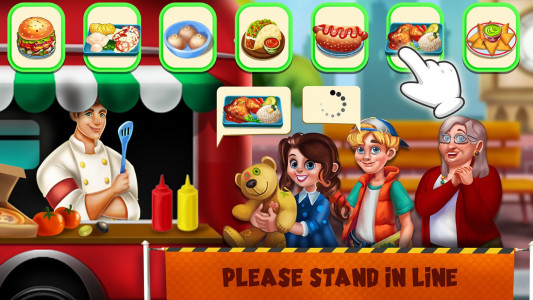 اسکرین شات بازی Food truck Empire Cooking Game 4