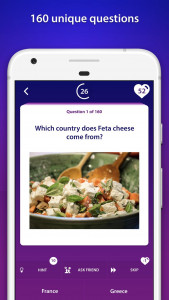 اسکرین شات 2 بازی Food Quiz