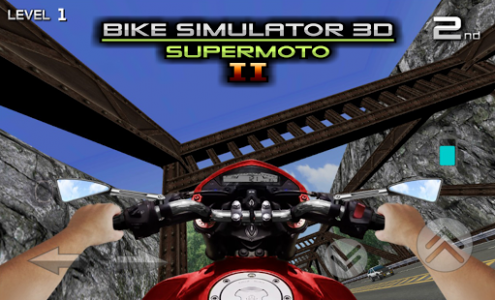 اسکرین شات بازی Bike Simulator 2 Moto Race Game 5