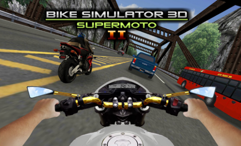 اسکرین شات بازی Bike Simulator 2 Moto Race Game 4