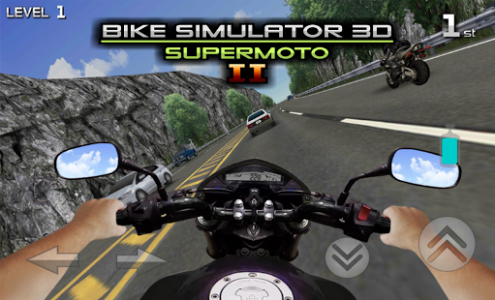 اسکرین شات بازی Bike Simulator 2 Moto Race Game 3