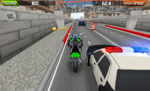 اسکرین شات بازی MOTO Furious HD 4