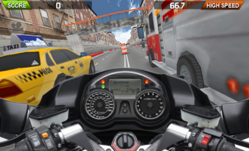 اسکرین شات بازی MOTO Furious HD 5