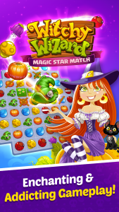اسکرین شات بازی Witchy Wizard Match 3 Games 1