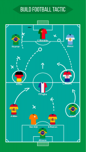 اسکرین شات 3 برنامه Football Squad Builder