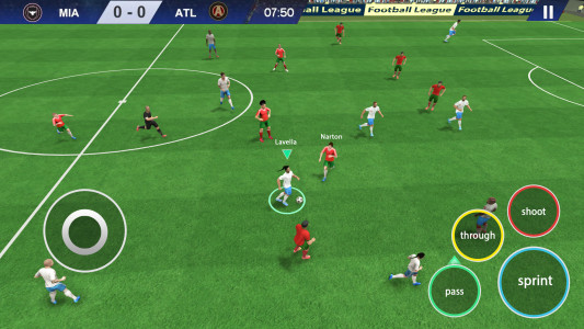 اسکرین شات بازی Ultimate Soccer League Star 2