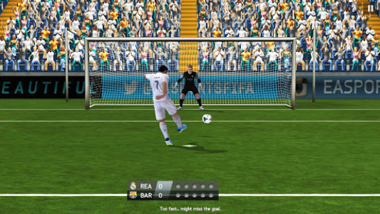 اسکرین شات بازی Football World League Cup penality Final Kicks 3
