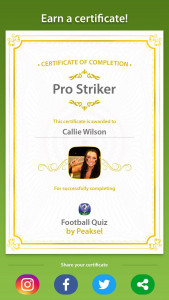 اسکرین شات 5 برنامه Soccer Quiz: Football Trivia