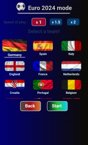 اسکرین شات بازی Euro Cup: Simulator game 2