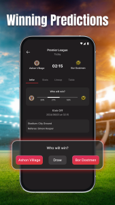 اسکرین شات 2 برنامه Football Score - Live Match