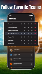 اسکرین شات 6 برنامه Football Score - Live Match